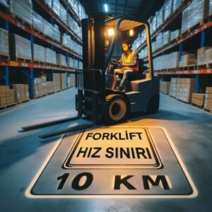 Forklift Hiz Siniri 10km