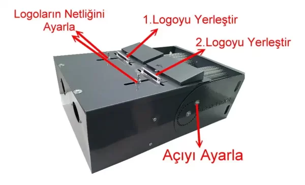 Logo Yansıtıcı 200W 2’Lİ Dönen,Sabit veya Sensörlü - Görsel 2