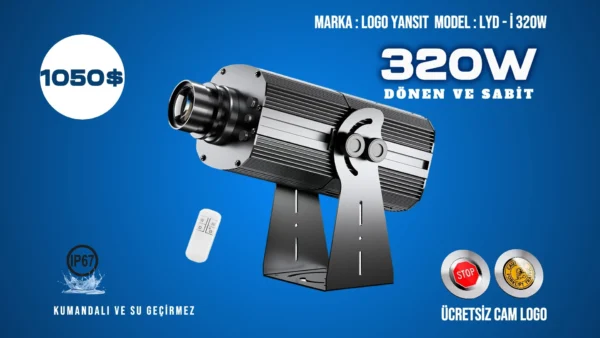 Logo Yansıt LYD-i320W Gobo Yansıtıcı